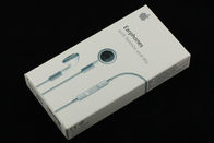 White Box Packaging For Earphone Packing / Headset Packaging Box With Display Window