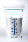 Resealable Stand Up Pouch Packaging With Zipper For Breast Milk Storage
