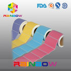 No Print White / Colorful Blank Paper Roll Plain Self Adhesive Label With Custom Size