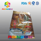 2kgs / 5kgs Rice Bag Plastic Pouches Packaging / Three Side Seal Pouch With Handle