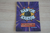 Custom kratom herbal incense packaging / 3ct OPMS capsules kratom bag