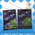 Customized Logo Herbal Incense Zip Plastic Bags , Spice Herbal Incense Bag