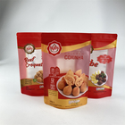 Custom Printed Plastic Dry Fruits Packing Bags Stand Up For Mango Banana Chips