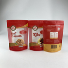 Custom Printed Plastic Dry Fruits Packing Bags Stand Up For Mango Banana Chips