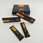 Wholesale Custom Black Color Packaging 22g Sachet Weight Sweet Honey Box For Vitamax Energy Honey