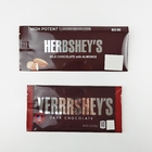 Chocolate Bar Candy Food Grade Plastic Bag Recyclable Aluminum Foil Pouches