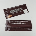 Chocolate Bar Candy Food Grade Plastic Bag Recyclable Aluminum Foil Pouches