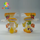 Food grade transparent standup Spout Pouch Packaging for suck jelly / juice