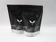 250G 500g coffee aluminum foil stand up pouch with valve , custom printing