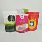 3.5g Edible Food Packaging Bag Mylar Stand Up Pouches With Zipper Window