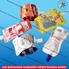 Aluminum Foil Spout Pouch Packaging With Cap For Jelly