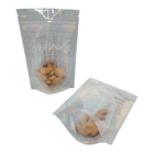 Smell Proof CMYK Ziplock Snack Bag Pouch Mylar For 3.5g Packages 200 Microms