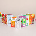 Custom Design Reusable Food flask Pouch BPA Free Spout Bag For juice, beverage, milk packaging