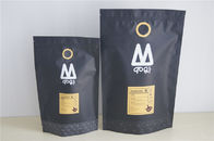 250g 500g 1kg k Stand Up Pouch Bag For Coffee Powder / Bean Packaging