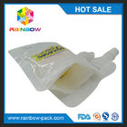 Customized Reusable  Plastic Stand Up  Squeeze  Pouch for Baby Food/juice/soup