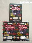 Black Panther 15000 / 12000 Capsule Blister Paper Card / Male Sexual Performance Enhancement Pill Package