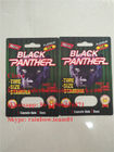 Black Panther 15000 / 12000 Capsule Blister Paper Card / Male Sexual Performance Enhancement Pill Package