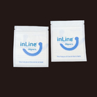 Matte Black Small Reusable Ziplock Packaging Bags For Clear Invisible Aligners Bag Orthodontic Remover Packing Bags