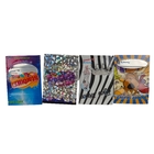 Mylar Bag For Chocolate Bean Sugar Delicious Food Coffee Doypack Stand up Pouch With Hang Hole
