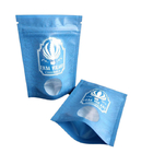 Smell Proof Bag Spot UV Glossy Window 3.5g CBD Flower Packaging Bags With Zipper