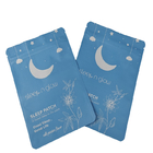 Customized Logo  Plastic Three Side Sealed Small Sachet for Sleep Patch Resealable Mylar Bags for Nipple Patch