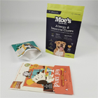 Custom Logo MOQ 100pcs Kraft Paper Bags for Tea Cookie Cake Nuts Edibles Powder Pet Food Packaging Bag