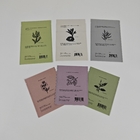 Cosmetic Samples Facial Cream Biodegradable Kraft Pouch Custom Digital Printing Small Bags