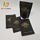 Plastic zipper Bottom Gusset Bags 500g stand up resealable coffee k pouch