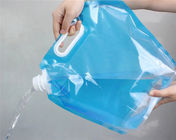 Outdoor Sports Spout Pouch Packaging 2L 3L 5L 10L BPA Free Folding Water Spout Pouch