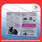 Customized Plastic Pet Food Pouch For Cats , Birds And Fish