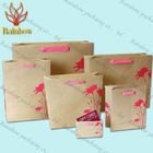 Biodegradable Luxury Customized Paper Bags With Environmental Offset Pringting