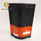 Resealable k Stand Up Coffee Pouches Bag For Food , Custom Size