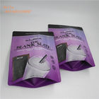 Self Standing Zipper Plastic Pouches Packaging SGS Certificate For Dry Fruit