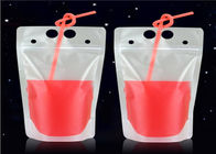 Zipper Stand Up Pouches Gravnre Printing Reusable Custome Thickness For Milk