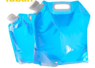 Folding Portable Water Storage Bag 3L / 5L / 10L For Outdoor Sports