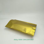 Gold Laminated Aluminum Plastic Pouches Packaging 25g / 50g / 100g For Tea
