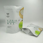 Custom Self Seal Plastic Zipper Bags Aluminum Foil For Nutrition Protein Powder