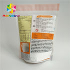 Food Grade Plastic Pouches Packaging , Matt Stand Up Pouch Bags For Snack