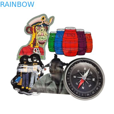 Edible 3.5g Mylar Bags Ziplock Special Shaped Candy Herb Biscuit Gummy Packaging