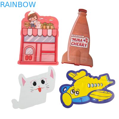 Edible 3.5g Mylar Bags Ziplock Special Shaped Candy Herb Biscuit Gummy Packaging