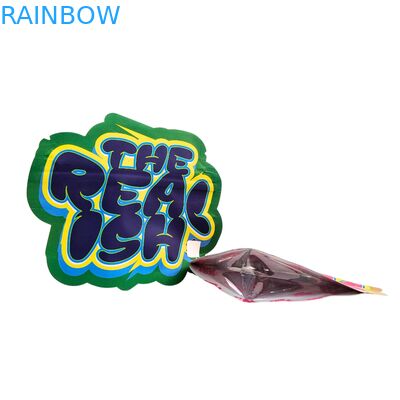 3.5g 7g 14g Ziplock Mylar Bag Edible Child-Proof Aluminum Foil  for Cookies Gummy