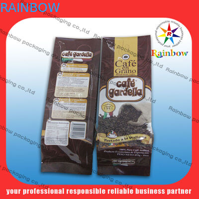 Mylar aluminum foil tea bags packaging with flexible valve
