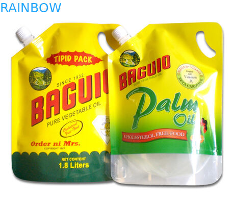 aluminum foil Spout Pouch Packaging with Hanger