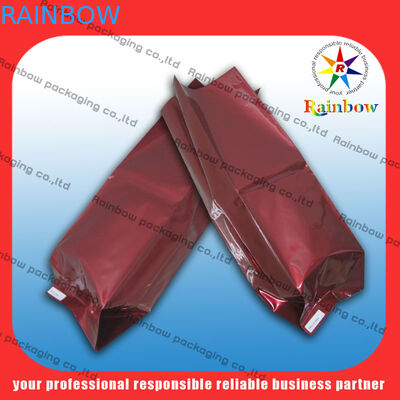 Customized side gusset tea bags packaging with glossy printing