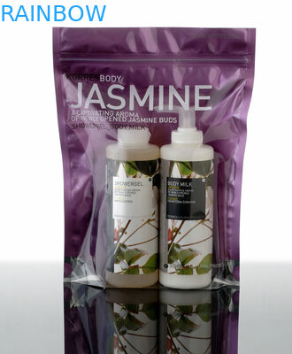 mylar comestic packaging bag with zipper