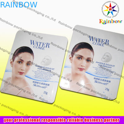 PET / AL / PE, OPP / AL / PE Cosmetic Packaging Bag For Makeup Fluid, Wet Towel