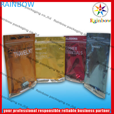 Water - Proof CMYK, Pantone Cosmetic Packaging Bag For Eyes Mask, Cosmetic Tool