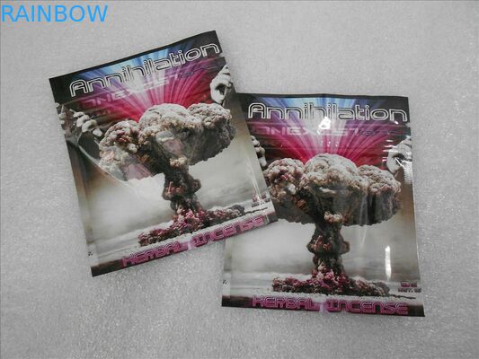 Oil - Resistance PET / VMPET / PE Herbal Incense Packaging