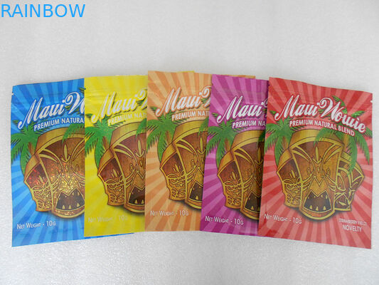 Custom PET / VMPET / PE 100 micron Herbal Incense Packaging