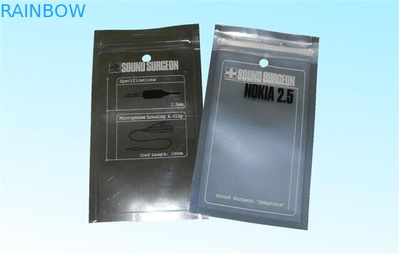 Flat / Stand up Foil Bag Packaging PPET / AL / PE for Cosmetic Package